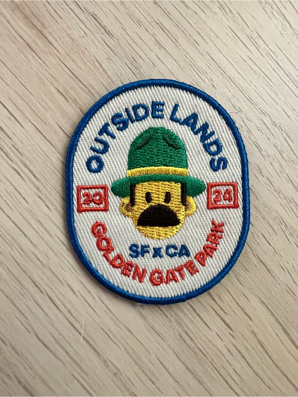Outside Lands 2024 Official Souvenir Patch